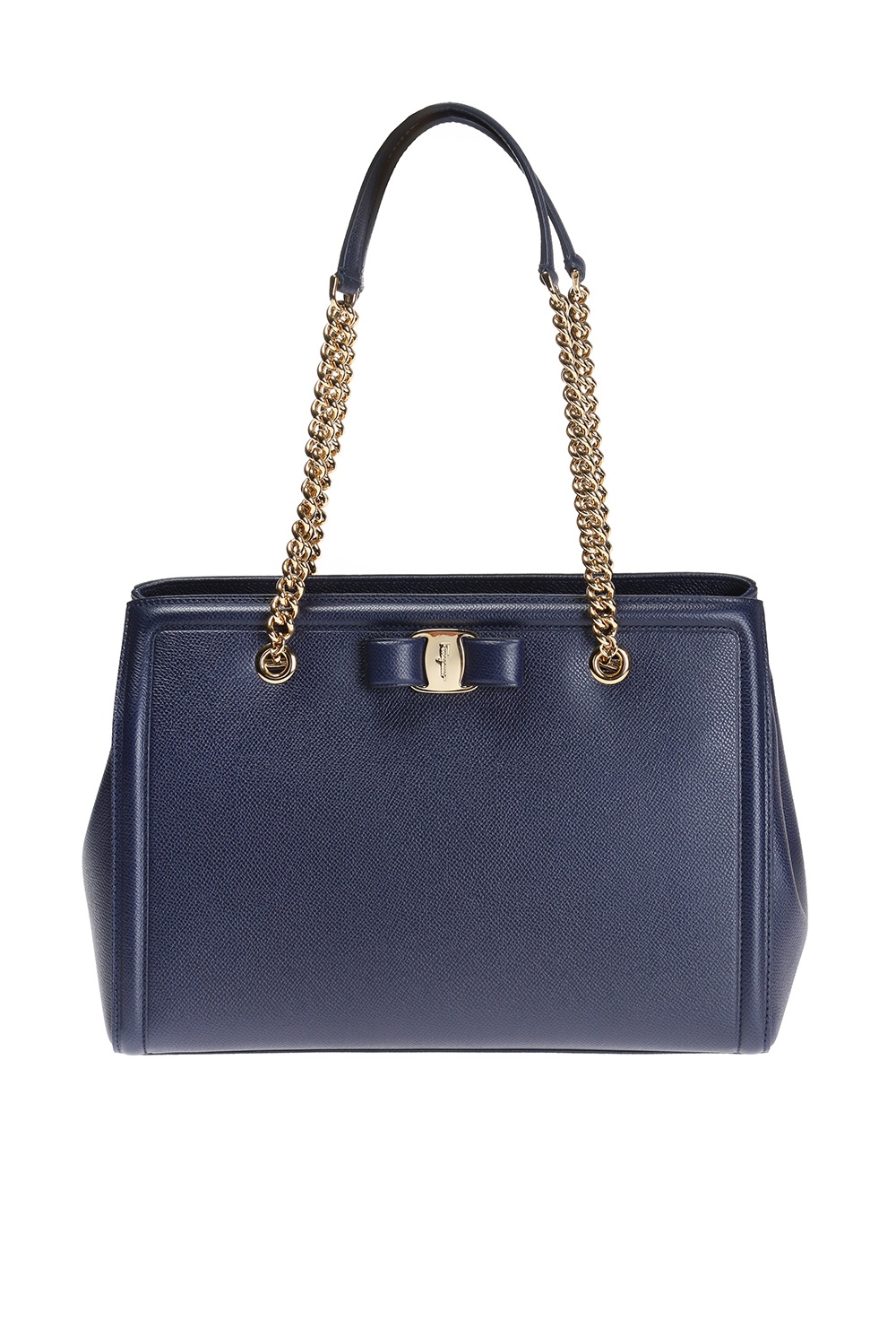 Navy blue Melike shoulder bag FERRAGAMO Vitkac Australia